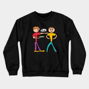 Custard Pie In The Face Crewneck Sweatshirt